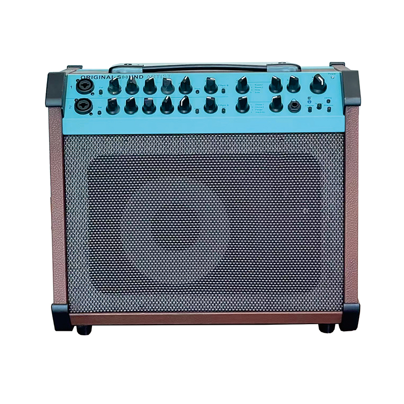 How does the recording and playback selection function of musical instrument speakers facilitate user operation?