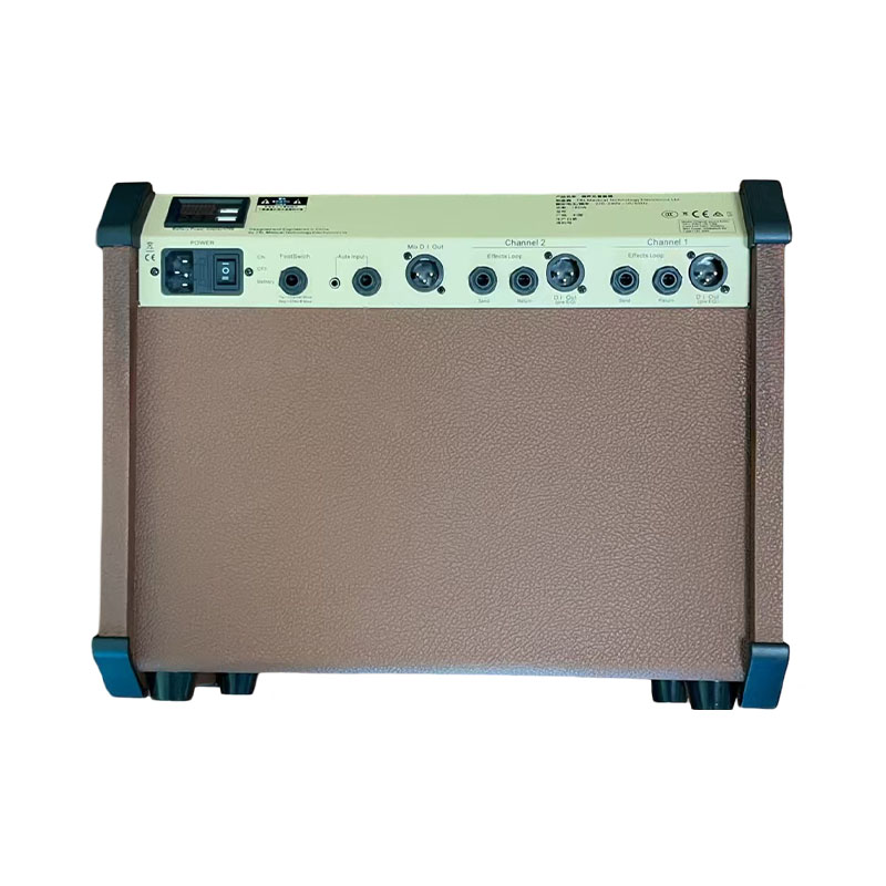 Why is the musical instrument speaker rechargeable an ideal mobile acoustic solution for outdoor musicians?